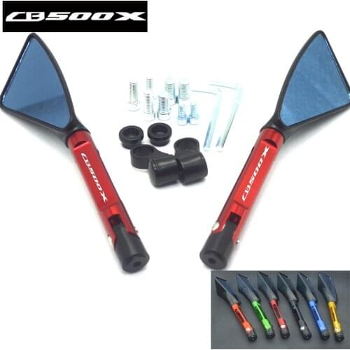 Universal Motorcycle mirror CNC side Rearview For HONDA CB500X CB500 CB-500X