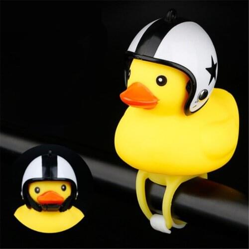 Funny Yellow Duck Bicycle Bell Ring Bell For Car Cycling Bicycle Bike Ride Horn Alarm Adult Kids Toy