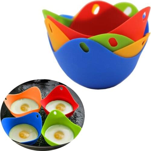 1pcs Silicone Egg Tools Egg Poacher Cook Poach Pods Kitchen Cookware Poached Baking Cup Kitchen Accessories