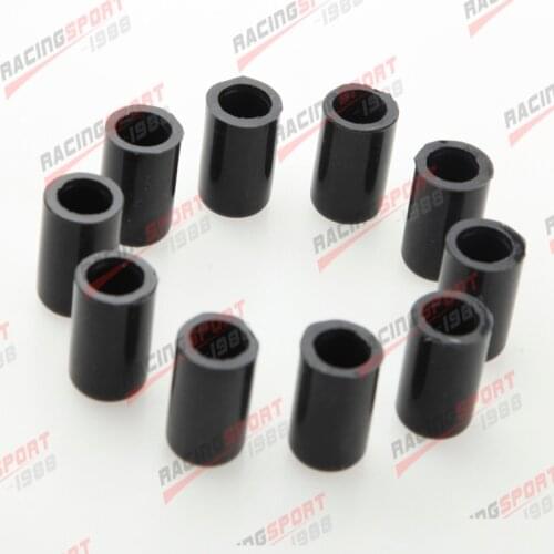 10pcs 8mm Silicone Blanking Cap Intake Vacuum Hose End Bung Plug Silicon Cap