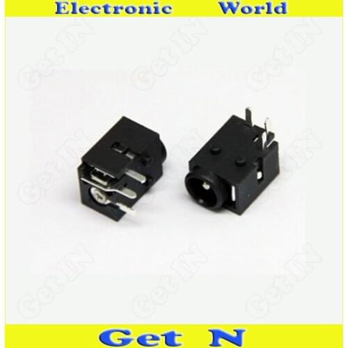 20pcs DC-043 4.5*1.65 3-Pin Best-Quality DC Power Charging Socket Power Jack