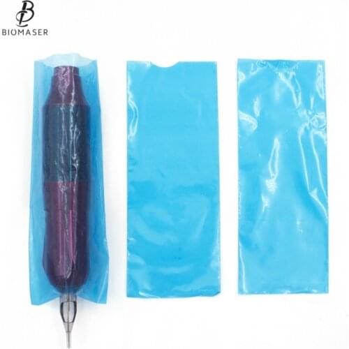 200pcs Professional Tattoo Clip Cord Sleeves Bags Supply Disposable Covers Bags for Tattoo Machine Tattoo Accessory