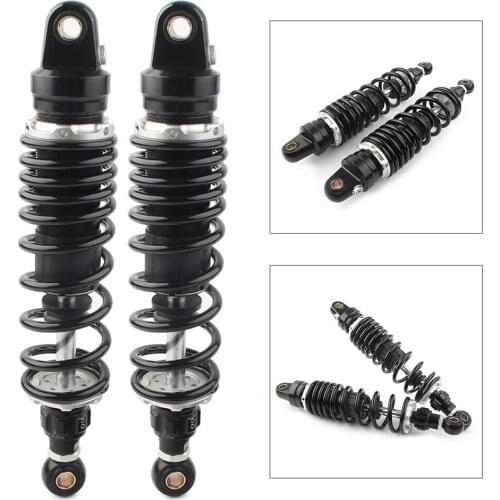 340MM Motorcycle Rear Shock Absorber 2Pcs Universal For KH125 100 RS100 RS125 Universal