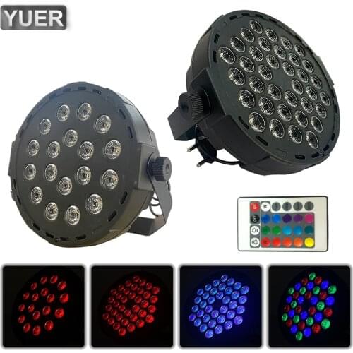 36X1.5W LED RGB 3IN1 Strobe Effect Par Light For DJ Disco Stage Dance Floor Restaurant Club Party Projector Ultraviolet rays