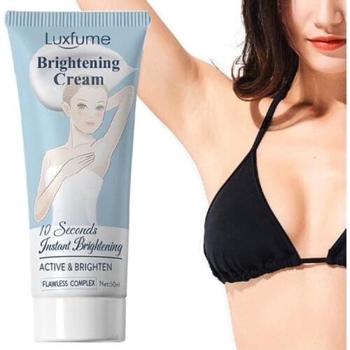 60ML Whitening Cream Body ArmpitSkin Lightening Bleaching Cream Underarm Dark Legs Knees Skin Whitening Intimate Body Lotion
