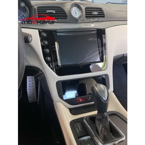 A/C Board For Maserati GT/GC GranTurismo Black / Carbon fiber 2007 - 2017 Multimedia Player Car Stereo GPS navigation Head Unit