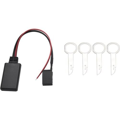 Car 6000Cd Wireless Bluetooth Module Music Adapter Aux Audio Cable For Ford Focus Mondeo