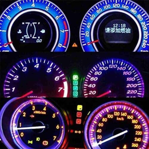 Color Optional LED Lights, Car Indicator Lights, Dashboard Bulbs, Car Dashboard Dashboard Lights