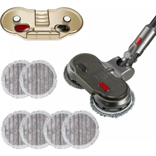 Suitable for Dyson V6 / V7 / V8 / V10 / V11 Vacuum Cleaner Electric Mop Cleaning Head with Water Tank Mop