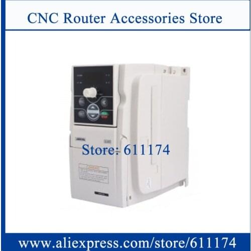 SUNFAR VFD Inverter 5.5Kw AC220V CNC Router 0-1000HZ Frequency Inverter E550-2S0055L for spindle motor