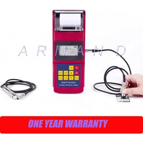 Coating Thickness Gauge Leeb262 Built-in Printer Thickness Tester Magnetic induction Eddy current