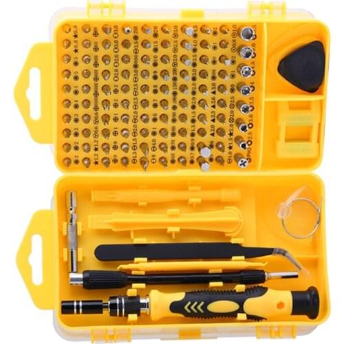 Multitool 25/115 In 1 Screwdriver Set of Screw Driver Bit Torx Hex Multi-function Precision Mobile Phone Repair Device Hand Tool