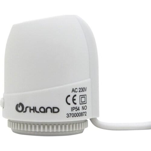 MC20-NC Normally Closed Electric Thermal Actuator For Thermostatic Valve In Electric Underfloor Heating Manifold System AC230V