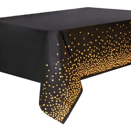 Birthday Party Disposable Tablecloth For Party Wedding Decoration Rectangular Table Cover Supplies Tablecloth Baby Shower Decor