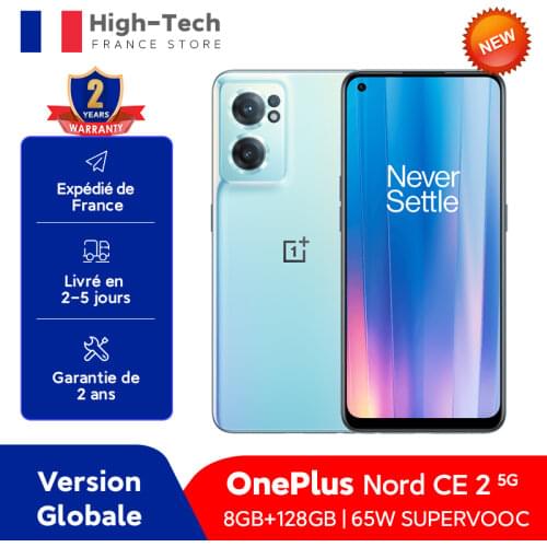 All New OnePlus Nord CE 5G 8GB + 128GB/12GB+256GB Snapdragon 750G Global Version Smartphone 4500mAh 6.43" 90Hz AMOLED Charge 30T