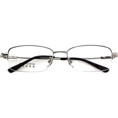 Halfrim Memory Titanium Frame Anti Blu Light Ultralight Optical Reading Glasses Business for Men Women+1 +1.5 +2 +2.5 +3 +3.5 +4