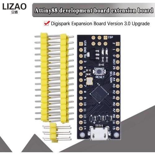 ATTINY88 micro development board 16Mhz /Digispark ATTINY85 Upgraded /NANO V3.0 ATmega328 Extended Compatible for Arduino