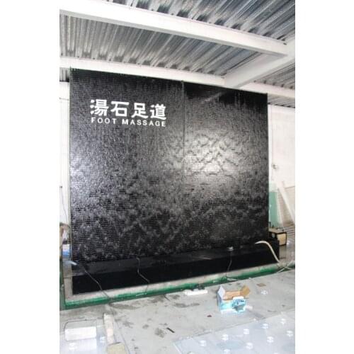 Custom:Fountain Falls,Acrylic Flow Wall,Feng Shui Blind,Feng Shui Partition Wall,Background Wall,Flowing Wall