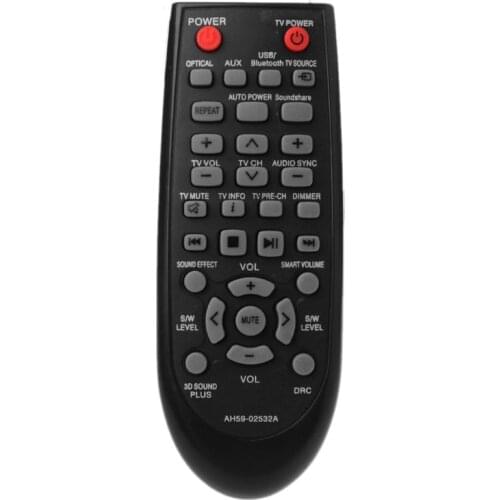 Remote Control Replacement for Samsung HW-F355 HW-FM35 AH59-02532A AH59-02545A AH59-02545B HW-F750 Sound Bar Soundbar Audio Sys