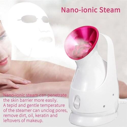 Moisturizing Skin Care Facial steamer Large-capacity water tank 55ml Ionic Home Facial Vaporizer Facial Skin Care Spa Steamer