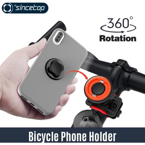 360 Rotating MTB Bike Phone Holder Motorcycle Support GPS Mount For iPhone 11 Pro Max Bicycle Handlebar Bike Mobile Phone Stand