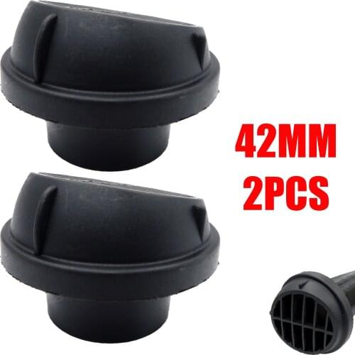2pcs 42mm Car Heater Air Vent Outlet Diesel Parking Heater Duct Rotatable Black For Webasto Eberspacher Propex