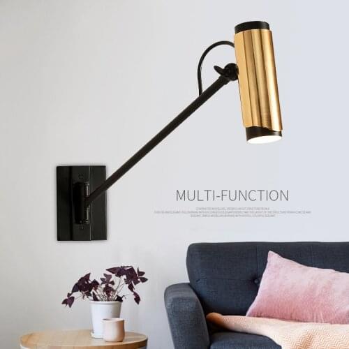 Vintage lamp iron dining room corridor aisle wall lights for home monkey lamp