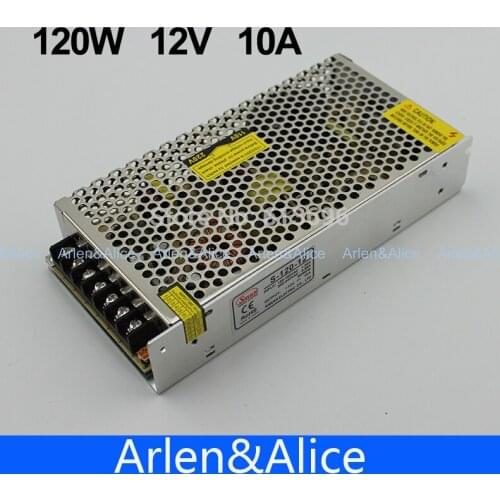 120W 12V 10A Single Output Switching power supply for LED Strip light