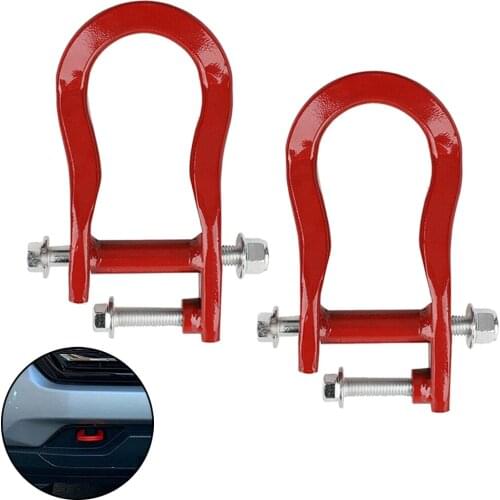 2x Car Front Tow Hooks 84192871 for Chevrolet Silverado1500 LD 2019 for GMC Sierra 1500 2007-2018 Vehicle Replace Parts Acc