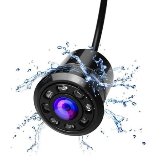 Universal CCD HD Color Car Parking Rear view Camera Backup cam reverse car camera 8 Vision Night auto LED Waterproof M8G8