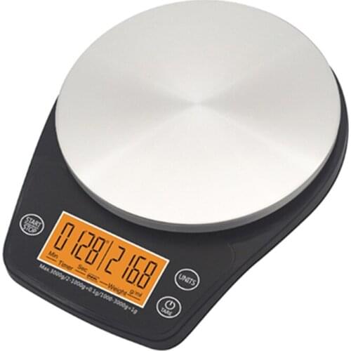 New LCD Digital Electronic Drip Coffee Scale with Timer Electronic Digital Kitchen Scale High Precision LCD Electronic Scales