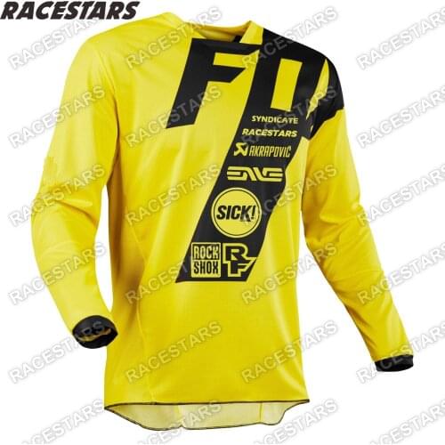 Downhill Jersey 2022 Enduro Mens Long Sleeve MTB Mountain Bike Shirts Offroad DH Motorcycle Jersey Motocross Sportwear