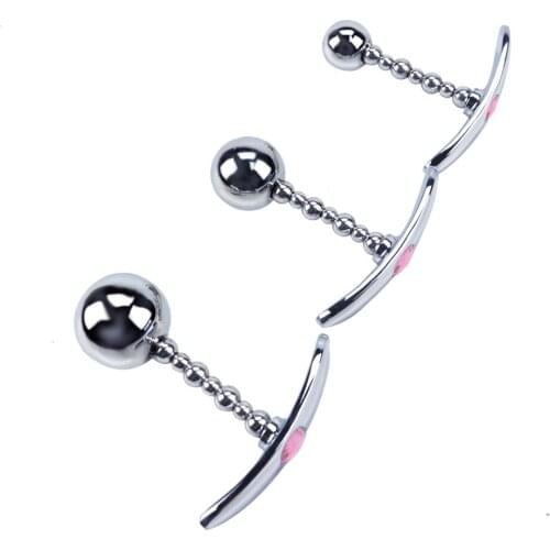 GPOINT Stainless Steel Anal Plug Anchor Metal Vaginal Dildo Masturbation Massage Health Safe For Women Men Play Sex Toys S0063