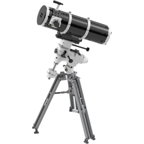 MOC 52128 Newtonian Astronomical Telescope 150/750 Building Blocks Set Compatible Space Vehicle DIY Bricks Toy For Children Gift