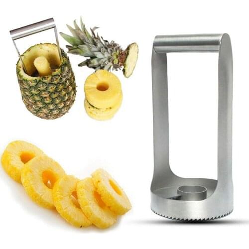 Stainless Steel Pineapple Slicer Ananas Spiral Cutter Peeler and Corer Fruit Knife Vegetable Tools Kitchen Tool Fruit Slicer