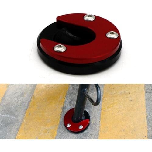 Motorcycle Kickstand Side Stand Support Plate For Aprilia GPR150 GPR125 APR150 APR125 Foot Extension Enlarge Pad Accessories