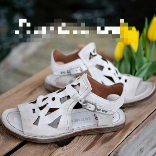 Women Sandals Shoes 2021 Summer Retro Peep Toe Platform Sandals PU Leather Zipper Thick Bottom Women Shoes Ladies Sandals