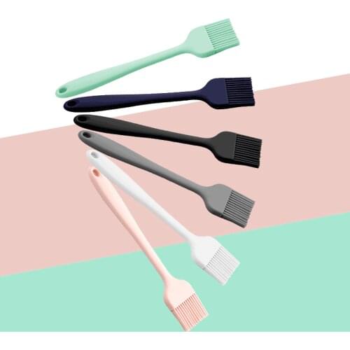 Silicone Oil Brush High Temperature One-piece Silicone Brush High Temperature Kitchen Grill Brush Oil Brush Grill Supplies