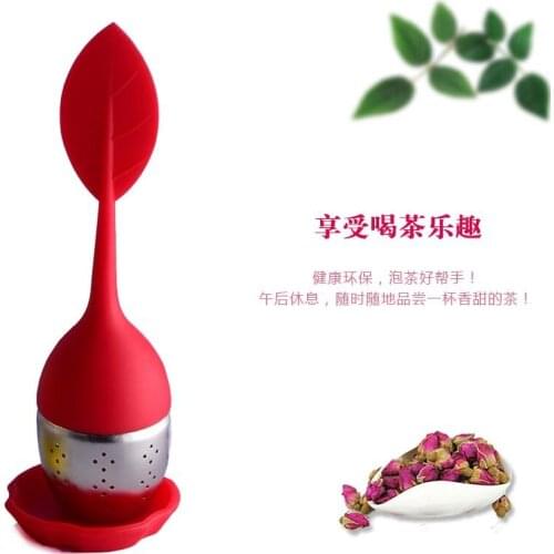 Thickening of 35 g leaves silicone tea every creative filter tea filepacker 304 tea filter