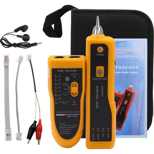 Lan Cable Tester Cat5 Cat6 RJ11 RJ45 Utp Stp Detector Line Locator Tracker Phone Drop Shipping
