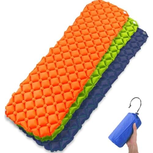Ultra-Light Sleeping Mats Portable Camping Mat Waterproof Moistureproof Beach Mat Inflatable Cushion Outdoor Travel