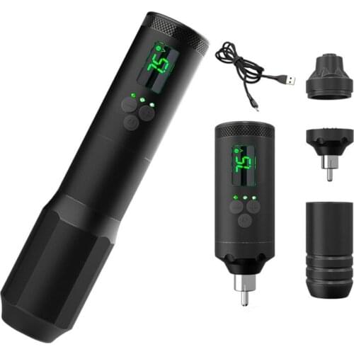 EZ Portex Gen2 VERSATILE Wireless Battery Tattoo Pen Machine Permanent Make Up Pen EZ Swiss Motor for Cartridge Tattoo Needles