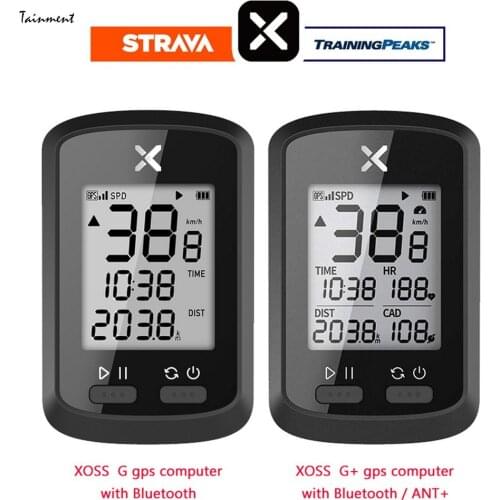 Bicycle Computer Bluetooth ANT + Waterproof Small G and Wireless GPS Speedometer with Month for Road Bike Mountain Bike Bicycle