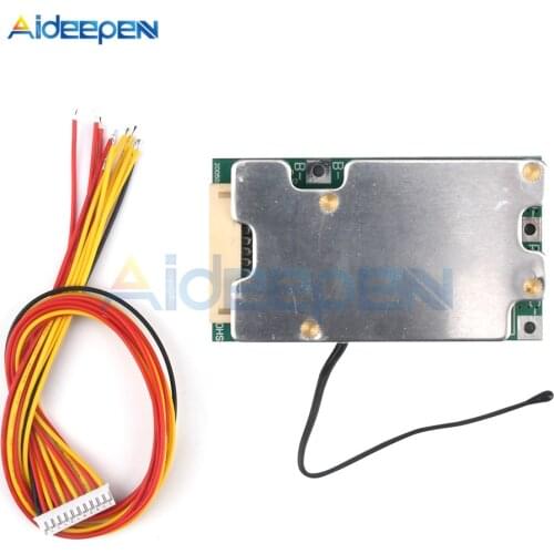 10S 36V 30A Li-ion Protection Board Cell Lithium 18650 Battery Protection BMS PCB Board With Balance for Electric Car Inverter