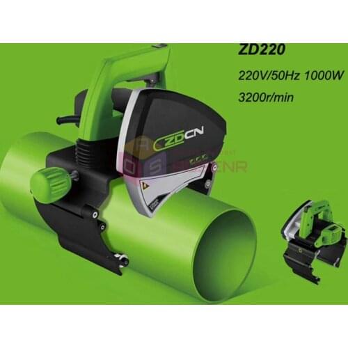 110V/220V ZD220 Portable Steel Metal Tube MeCutter Electric Iron Stainless Steel Pipe Cutting Machine Pipe Sawing Tools