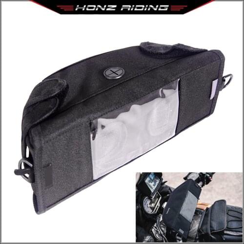 For BMW R1250GS R1200GS Adventure Honda Africa Twin Motorcycle Accessories Front Handlebar Waterproof Bag