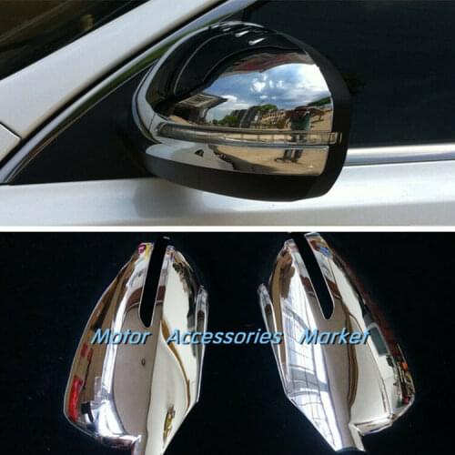 For KIA K5 Optima 2011 2012 2013 2014 2015 New Chrome High quality Rearview Mirror Cover Trim 2pcs