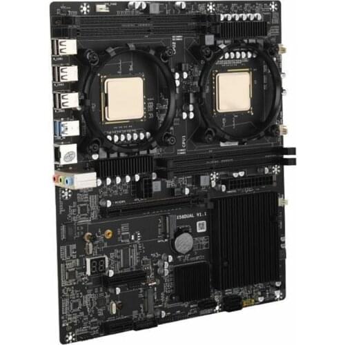 Mainboard X58 E-ATX DDR3 ALC662 Sound Card Chip PCIE X16 Support SATA 2.0 USB 3.0 M.2 NVME Interface USB 3.0 USB 2.0