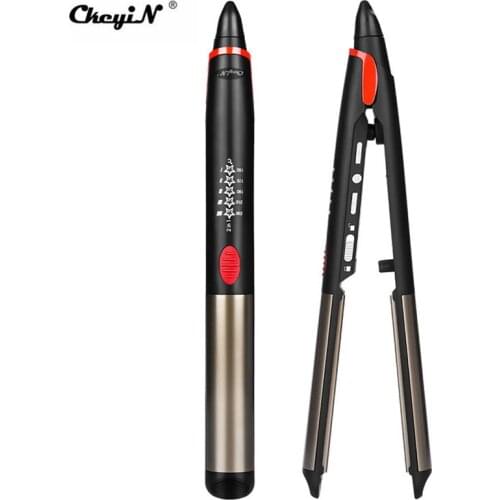 CkeyiN Professional Hair Straightener Flat Iron Electric Curling Iron 25mm Salon Hairstyler Tool Straightening Hair Styling