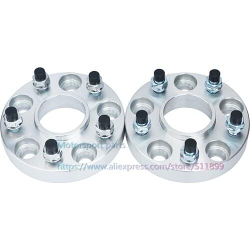 2Pcs 20mm PCD 5x114.3-67.1mm Tire Widened Flange Car Wheel Spacer For Mazda CX-5 ,CX-7,ATENZA,M-6,M-8